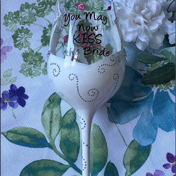 Wedding Wine Glass - Picture 2 of 10